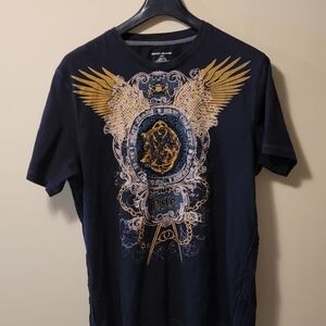 Ed Hardy Men's Black Graphic T-Shirt